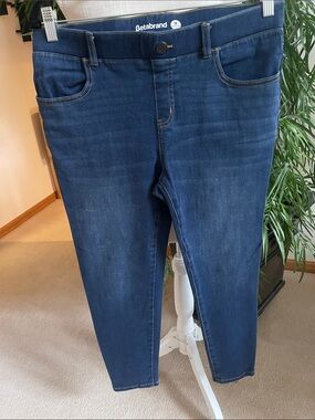 Betabrand Dark Blue Skinny Jeans